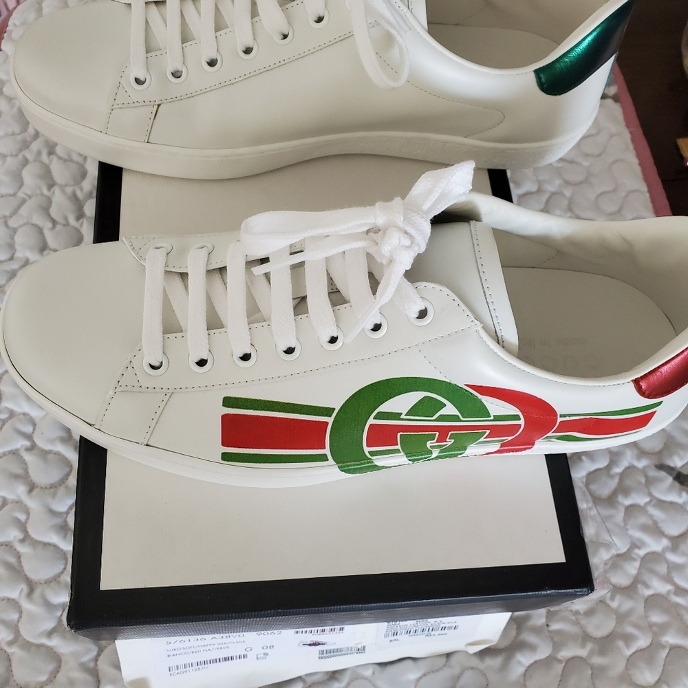 Authentic Interlocking G Ace Sneakers  Men - Picture 12 of 15